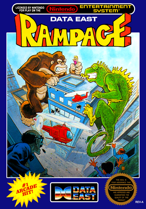 Rampage (USA) box art